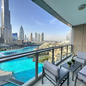 Durrani Homes - Grand 5br Besides Burj Khalifa And Fountain View شقة دبي
